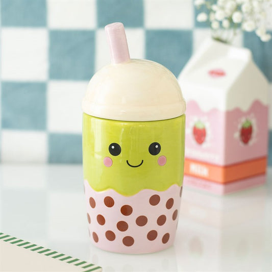Kawaii Bubble Tea Ceramic Wax Warmer