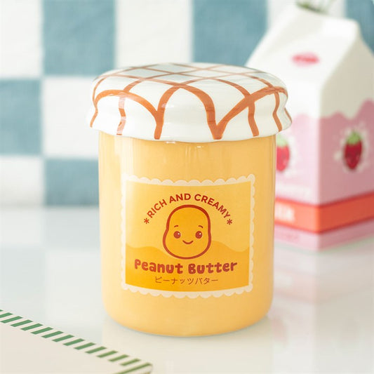 Kawaii Peanut Butter Jar Ceramic Wax Warmer