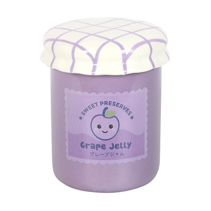 Kawaii Grape Jelly Jar Ceramic Wax Warmer