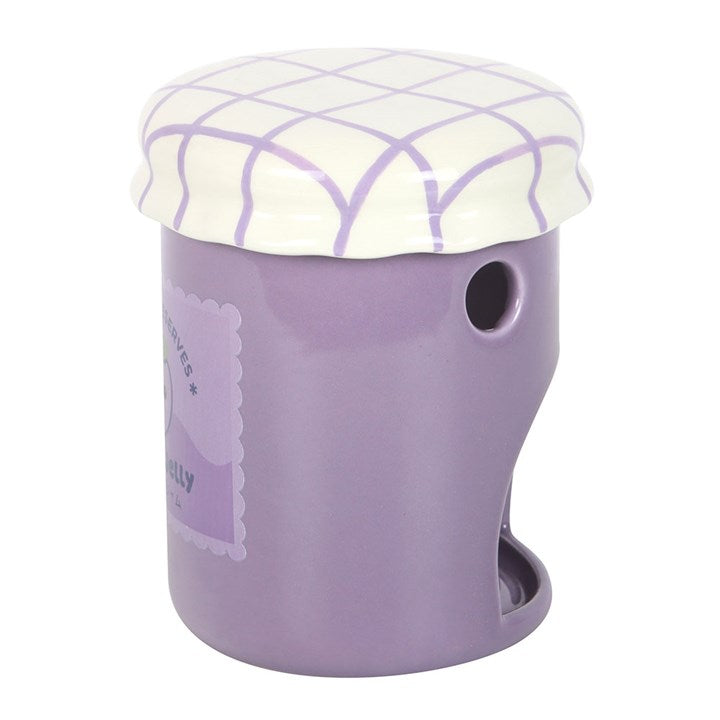 Kawaii Grape Jelly Jar Ceramic Wax Warmer