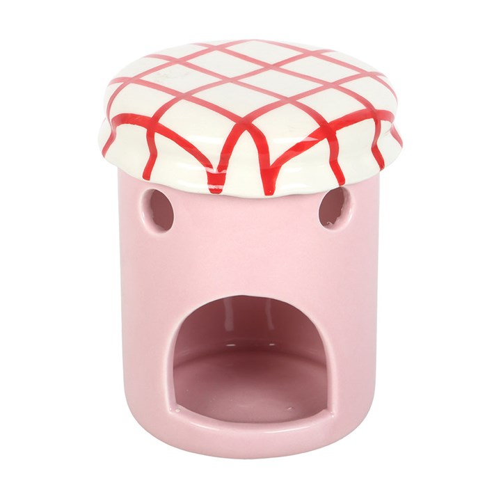 Kawaii Strawberry Jelly Jar Ceramic Wax Warmer