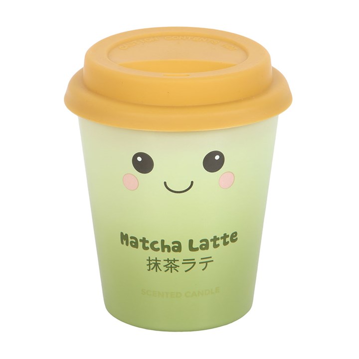 Matcha Latte Scented Coffee Cup Candle