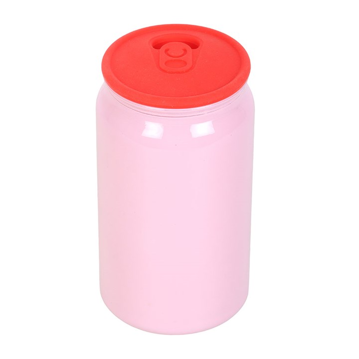Kawaii Strawberry Vanilla Soda Can Candle