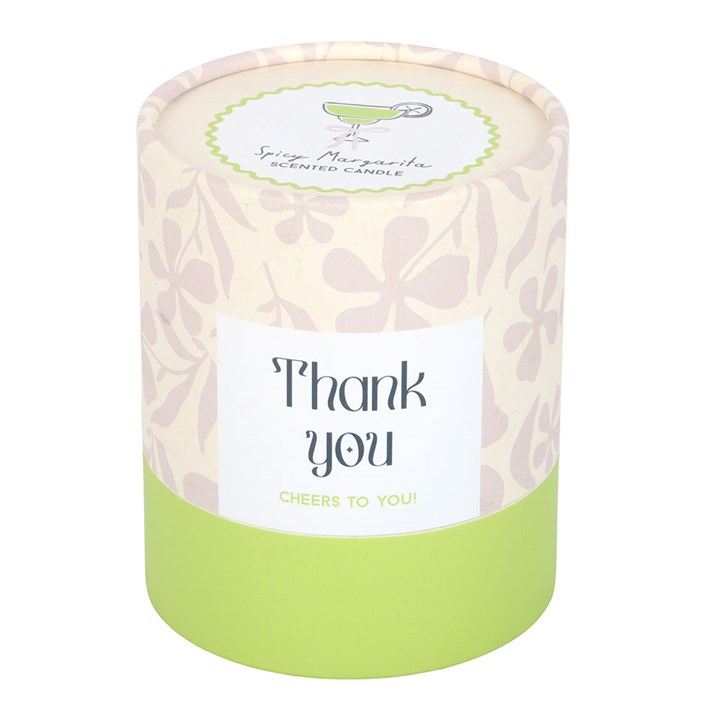 Thank you Spicy Margarita Scented Candle