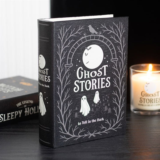 Ghost Stories Book Shaped Wooden Storage Box
