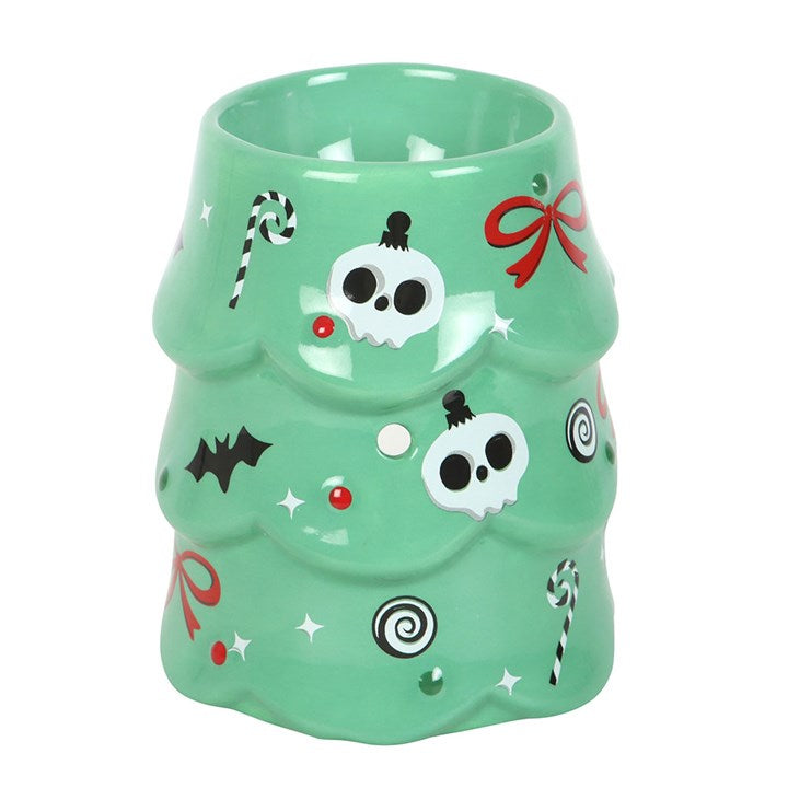 CLEARANCE Creepy Christmas Tree Ceramic Wax Warmer