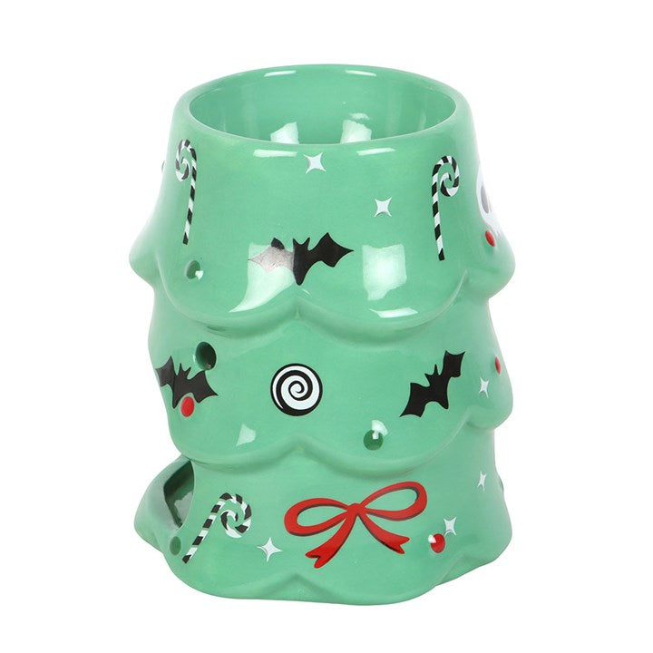 CLEARANCE Creepy Christmas Tree Ceramic Wax Warmer