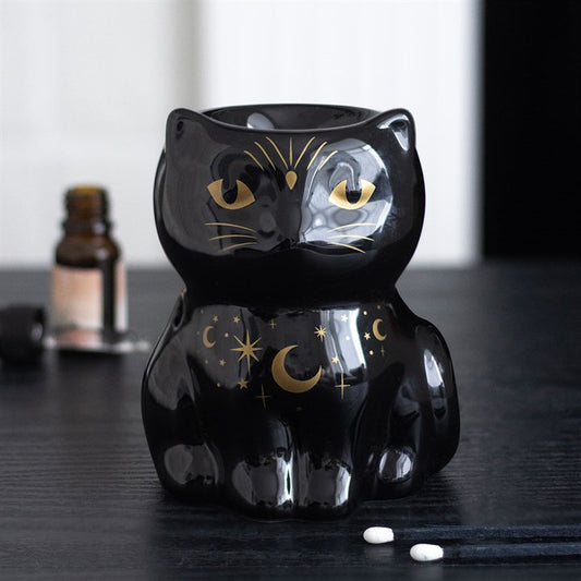 Black Cat Magick Ceramic Wax Warmer