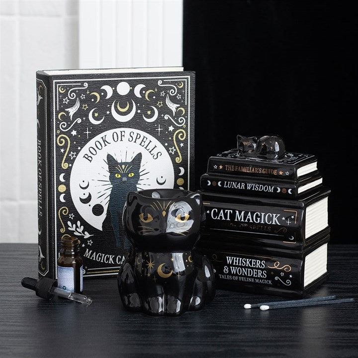 Black Cat Magick Ceramic Wax Warmer