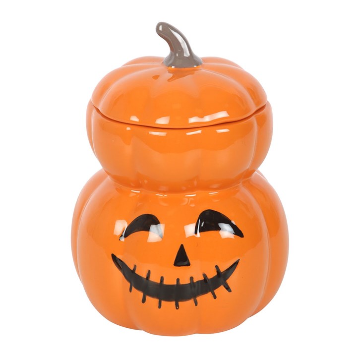 CLEARANCE Stacked Pumpkin Ceramic Wax Warmer