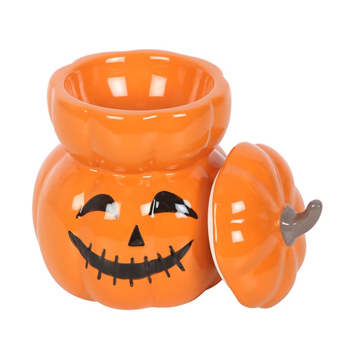 CLEARANCE Stacked Pumpkin Ceramic Wax Warmer