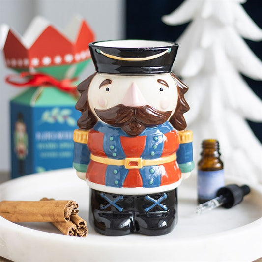 CLEARANCE Christmas Nutcracker Ceramic Wax Warmer