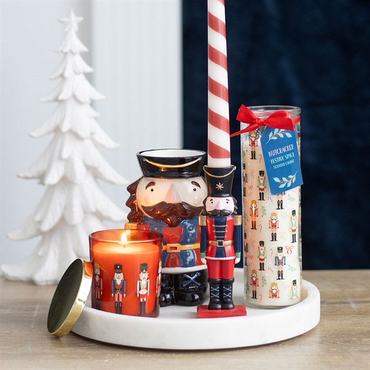 CLEARANCE Christmas Nutcracker Ceramic Wax Warmer