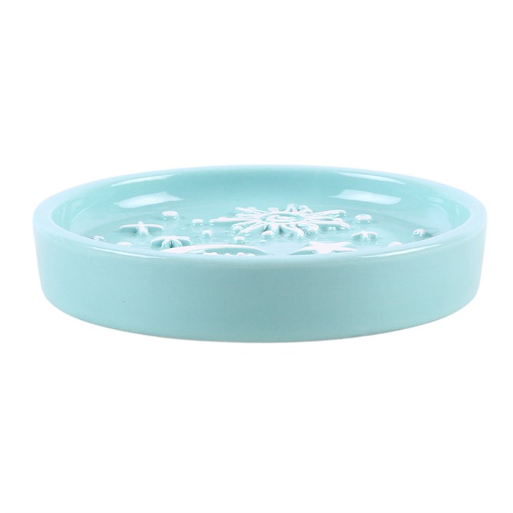Blue Moon and Sun Ceramic Trinket Dish