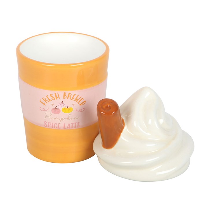 Pumpkin Spice Latte Ceramic Wax Warmer