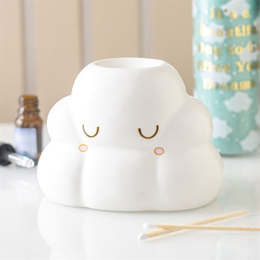 Cloud Shaped Ceramic Wax Warmer