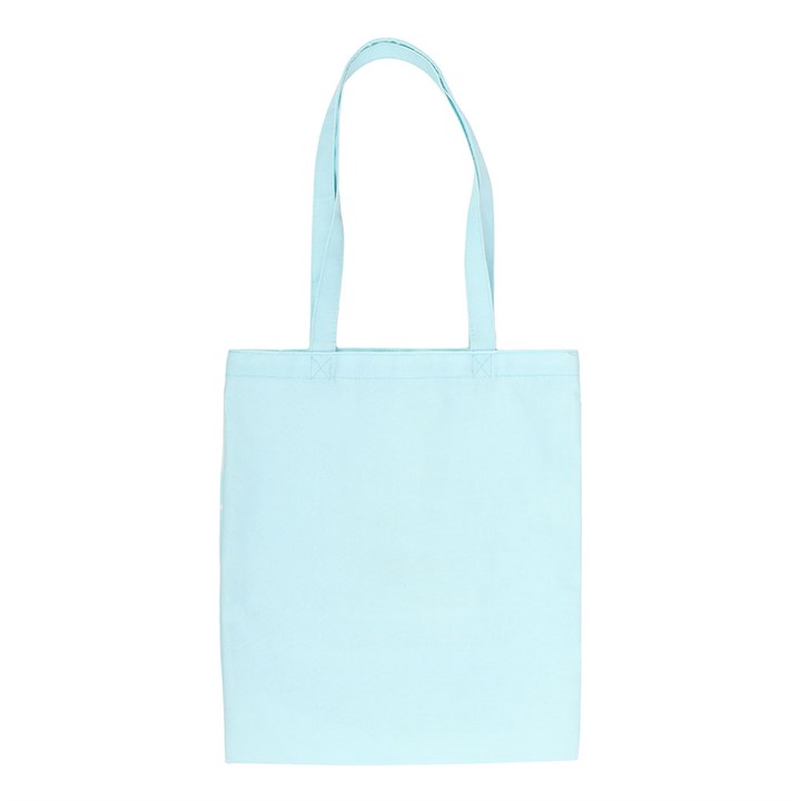 Blue Cloud Print Tote Shopping Bag