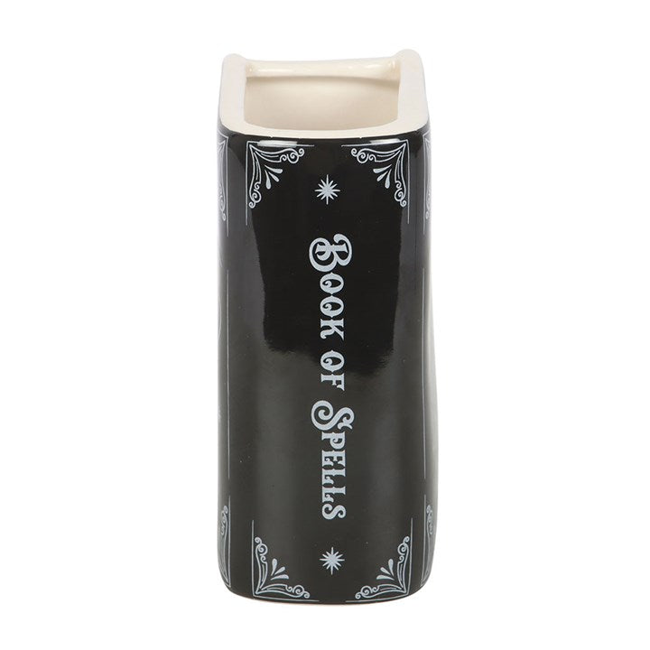 Black Book of Spells Ceramic Flower Vase
