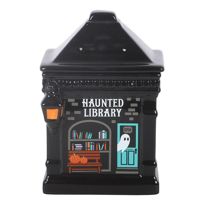 Haunted Library Ceramic Wax Warmer