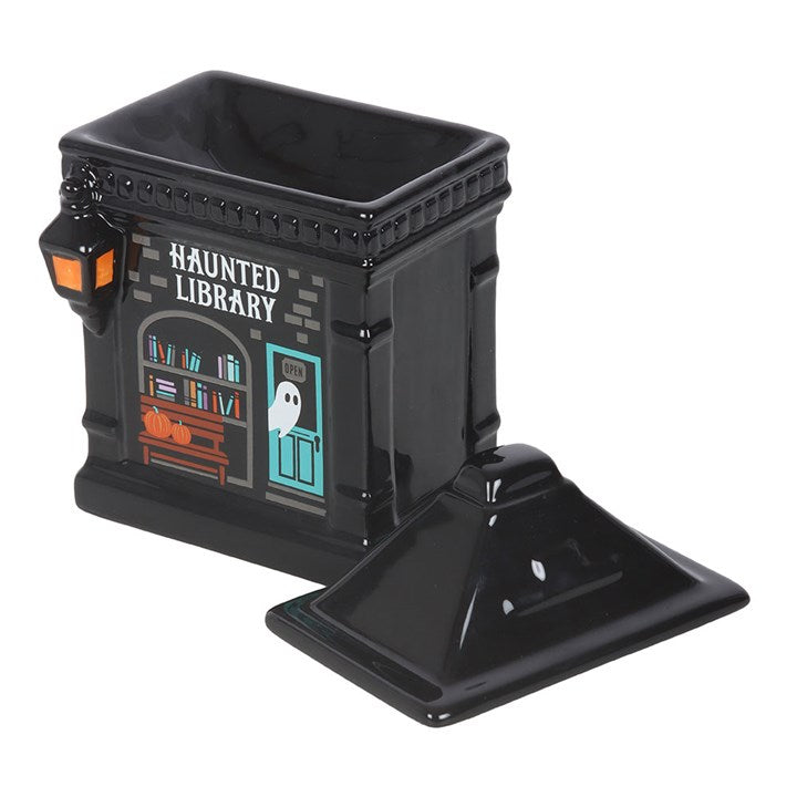 Haunted Library Ceramic Wax Warmer