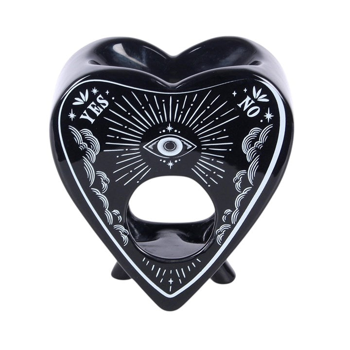 Black Planchette Ceramic Wax Warmer