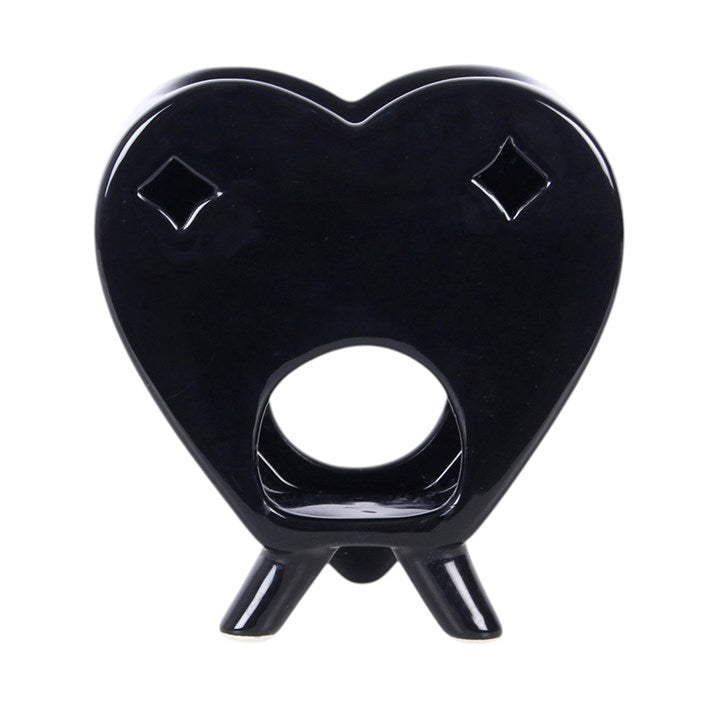 Black Planchette Ceramic Wax Warmer