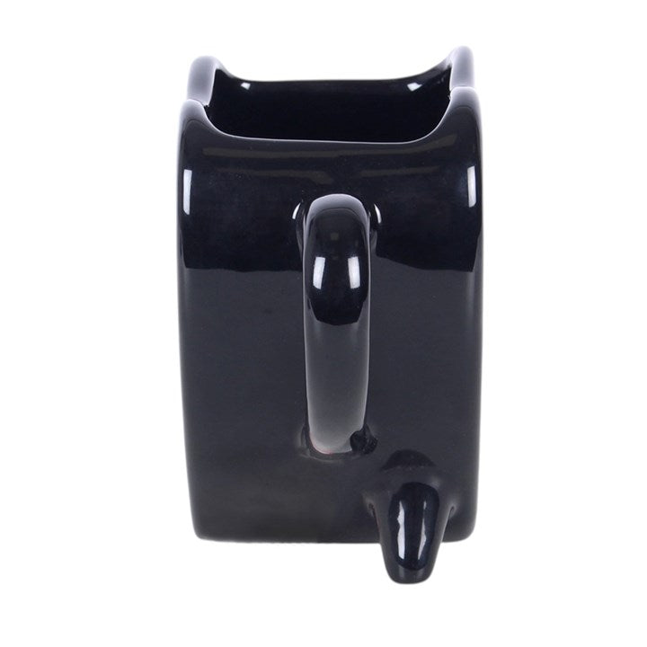 Black Planchette Ceramic Mug