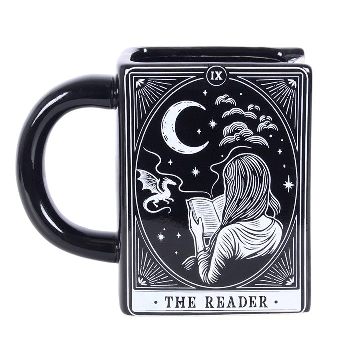 The Reader Book Shaped Ceramic Mug