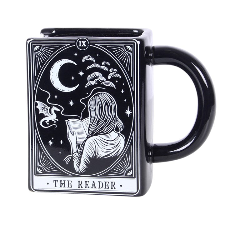 The Reader Book Shaped Ceramic Mug