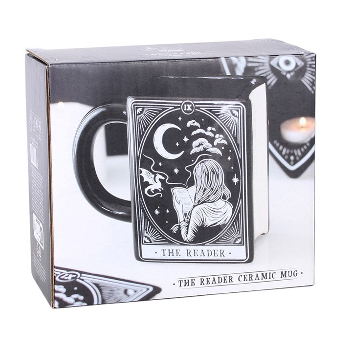 The Reader Book Shaped Ceramic Mug