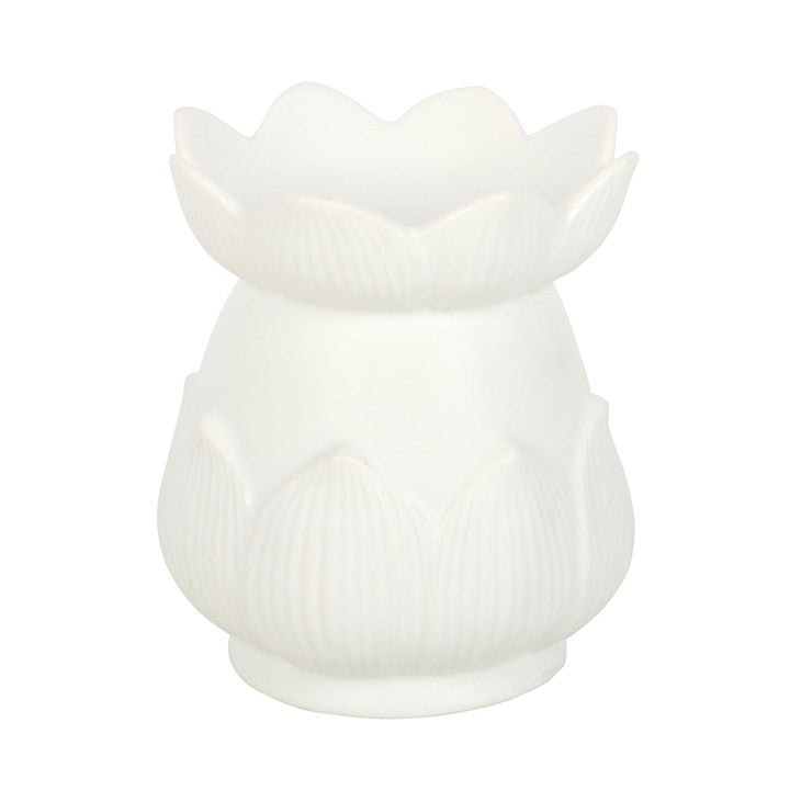White Lotus Ceramic Wax Warmer