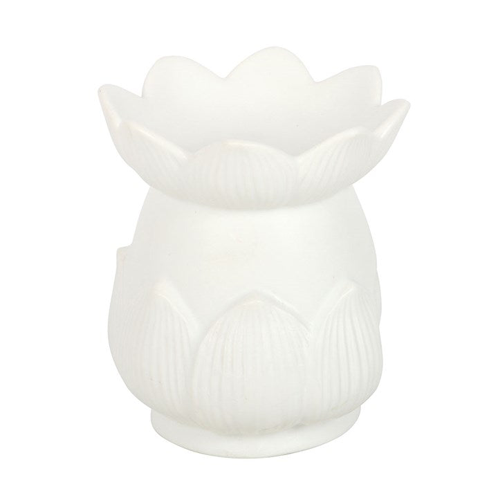 White Lotus Ceramic Wax Warmer