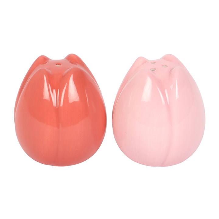 Tulip Flower Salt & Pepper Shakers