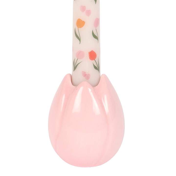 Tulip Flower Candle Holder