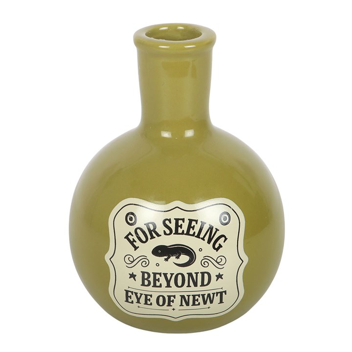 Eye of Newt Ceramic Potion Bottle Vase & Candle Holder