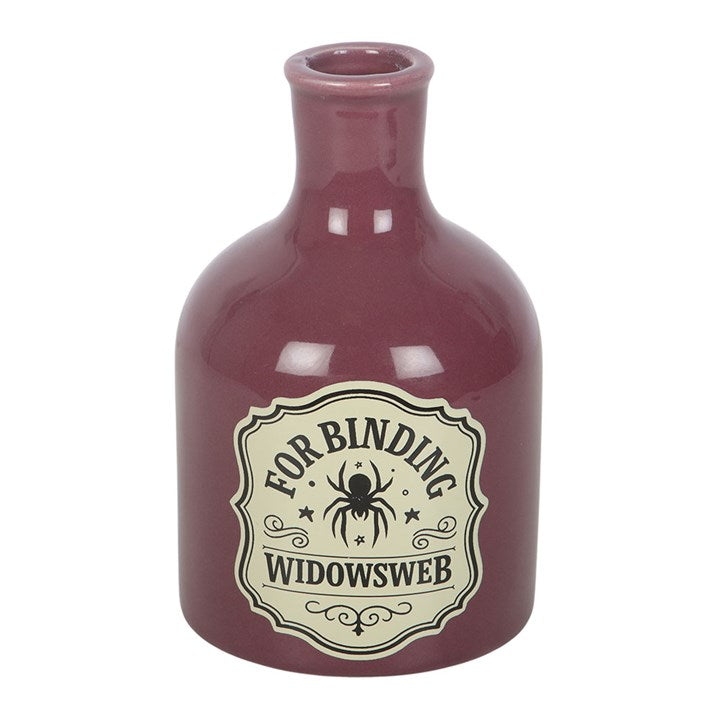 Widowsweb Ceramic Potion Bottle Vase & Candle Holder