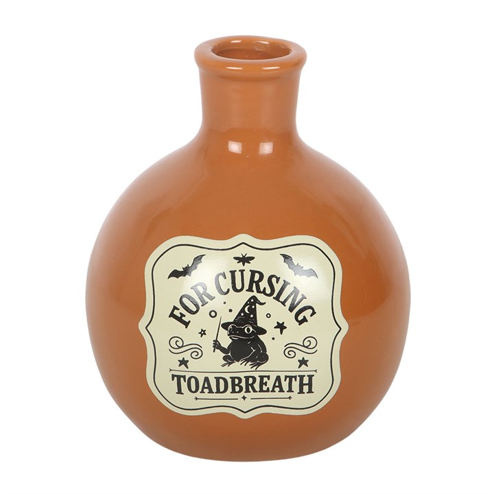 Toadbreath Ceramic Potion Bottle Vase & Candle Holder