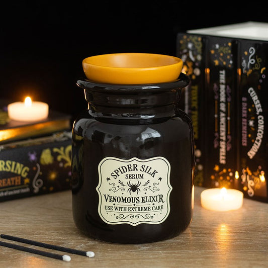 Spider Silk Serum Potion Bottle Ceramic Wax Warmer