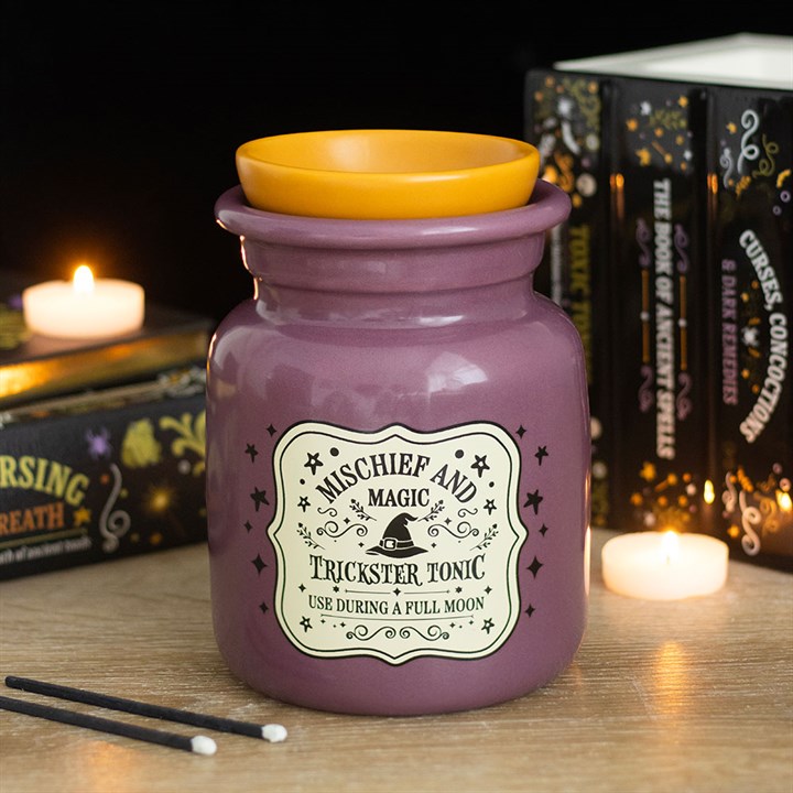 Mischief and Magic Potion Bottle Ceramic Wax Warmer