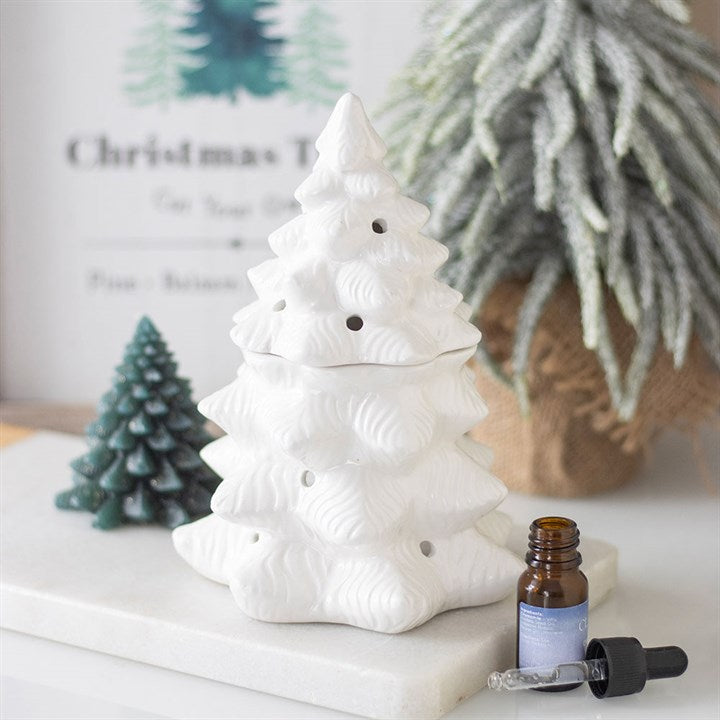 CLEARANCE White Fir Christmas Tree Wax Warmer