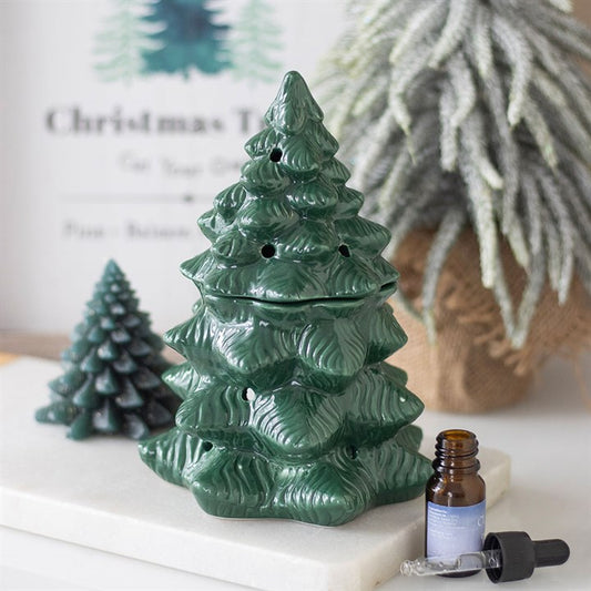 CLEARANCE Green Fir Christmas Tree Wax Warmer