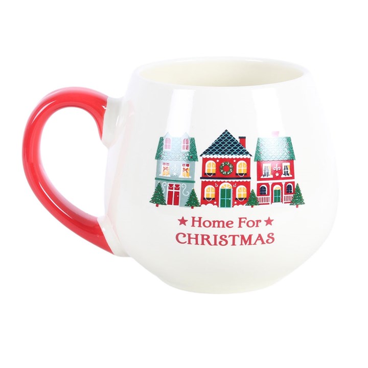 Home for Christmas Ceramic Mug and Socks Set