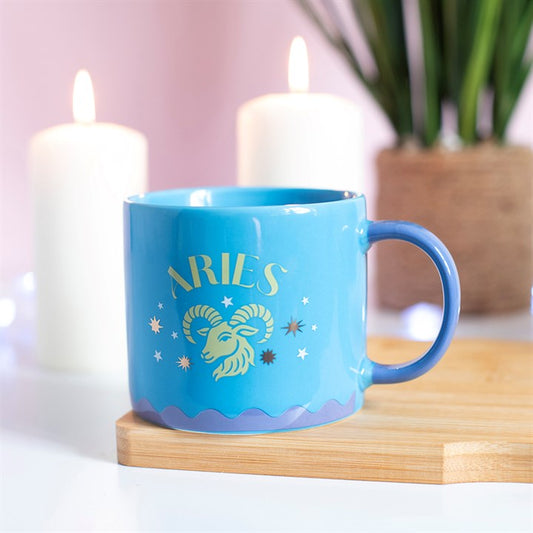 Zodiac Zest Aries Ceramic Mug