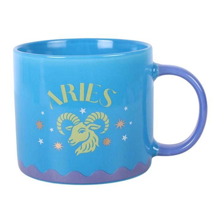 Zodiac Zest Aries Ceramic Mug