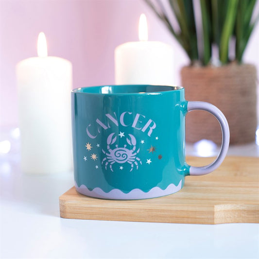 Zodiac Zest Cancer Ceramic Mug
