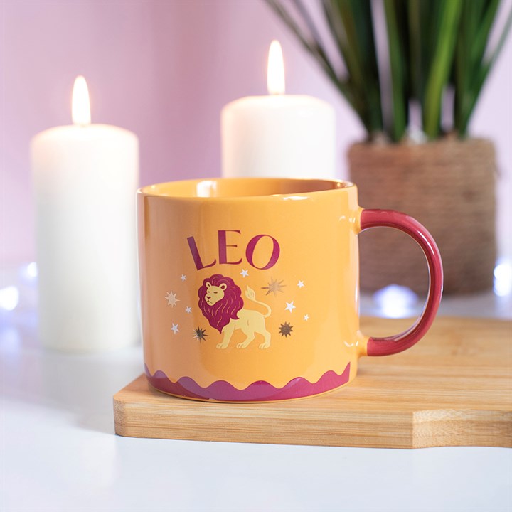 Zodiac Zest Leo Ceramic Mug