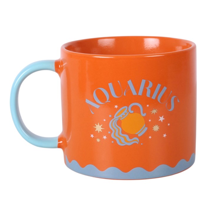 Zodiac Zest Aquarius Ceramic Mug