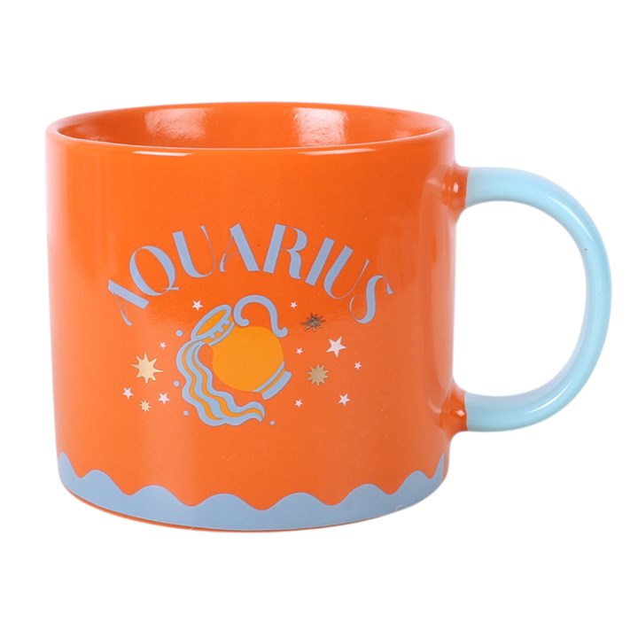 Zodiac Zest Aquarius Ceramic Mug