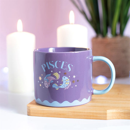 Zodiac Zest Pisces Ceramic Mug
