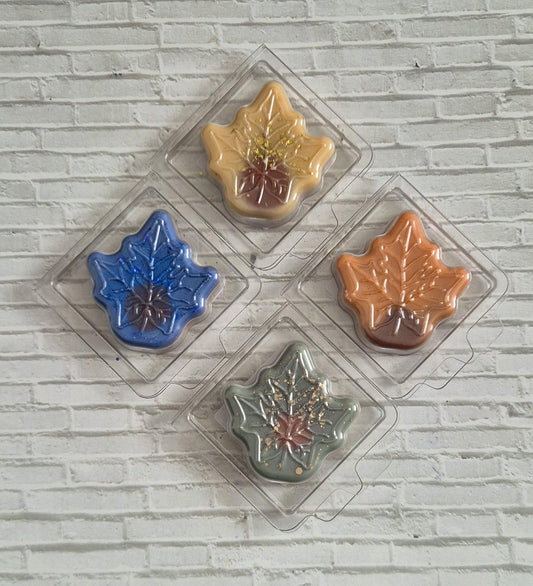 CLEARANCE Hot Cocoa Leaf Wax Melt Clamshells (set of 4)